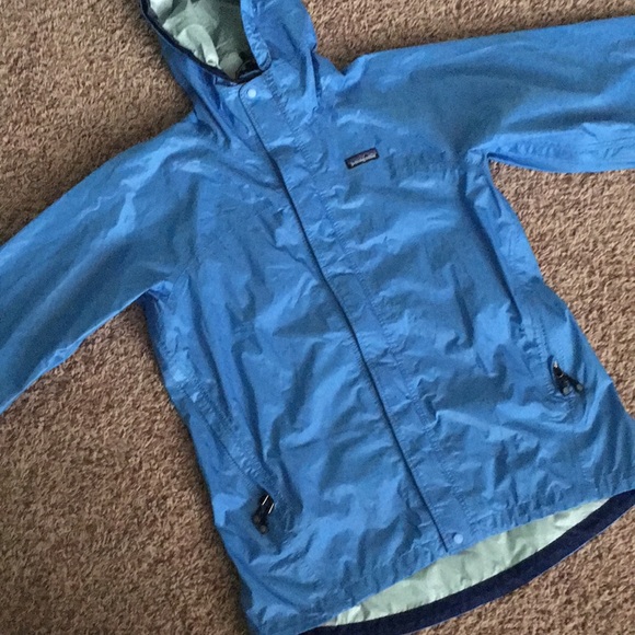 Blue PATAGONIA Rain Jacket - Picture 8 of 14